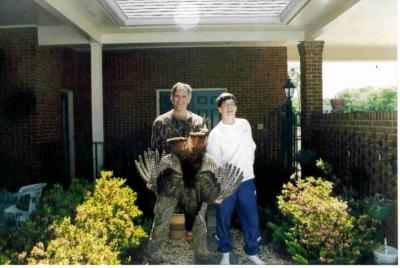 Lucas dad and turkey